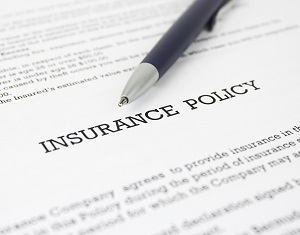 Insurance Policy with Pen