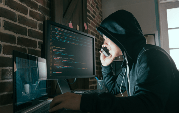 Hacker Calling Photos and Images